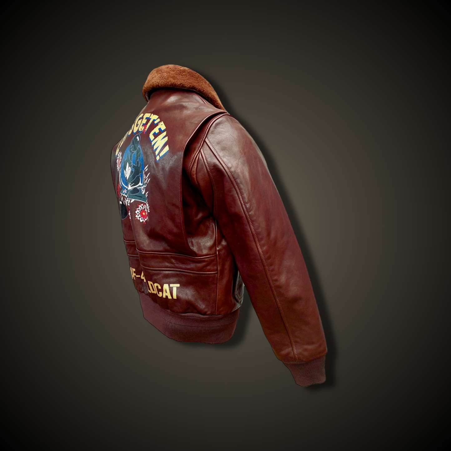 Chaqueta G1 WILDCAT MARRÓN VINTAGE
