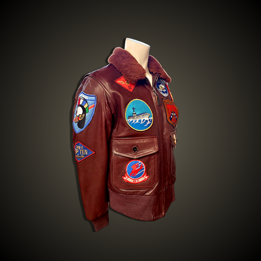 Chaqueta TOPGUN MUJER COWLEATHER