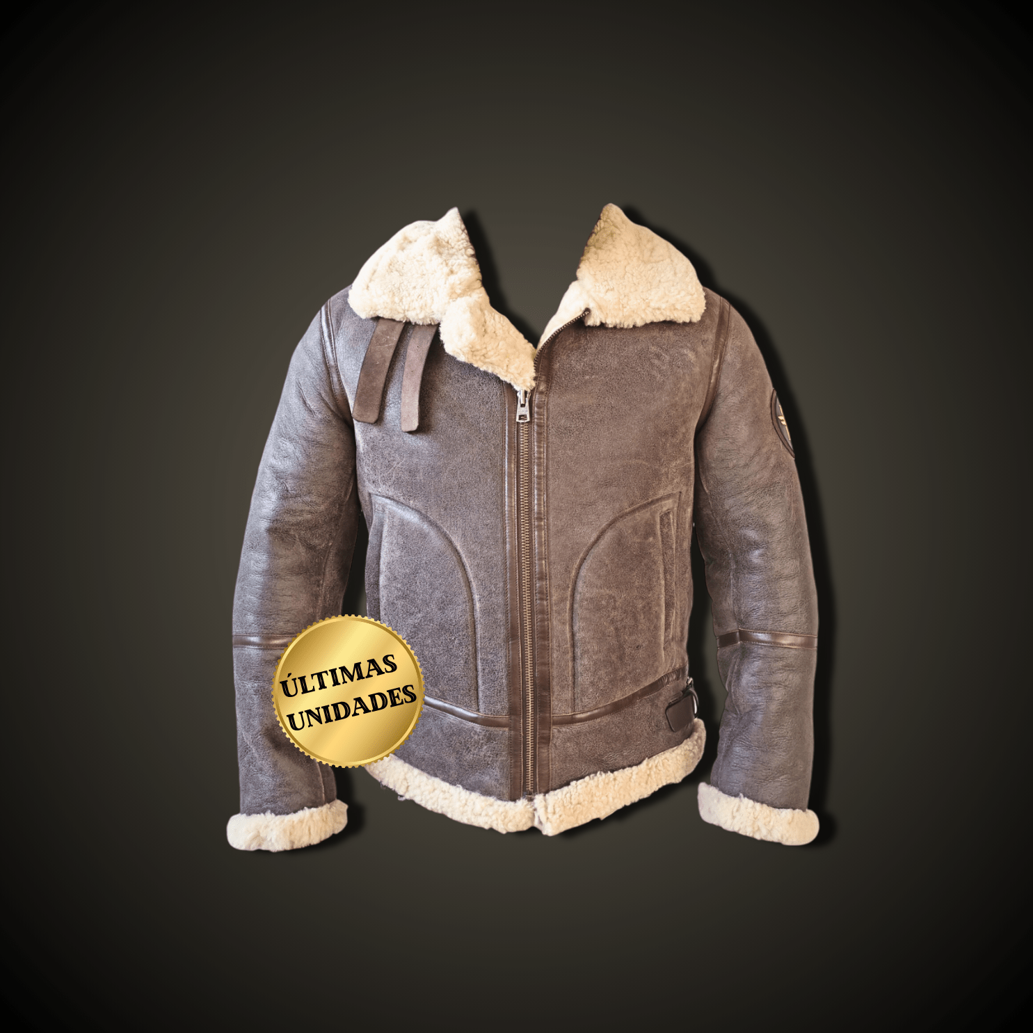 Chaqueta Aviador Bomber Grey - DomodeHierro1948