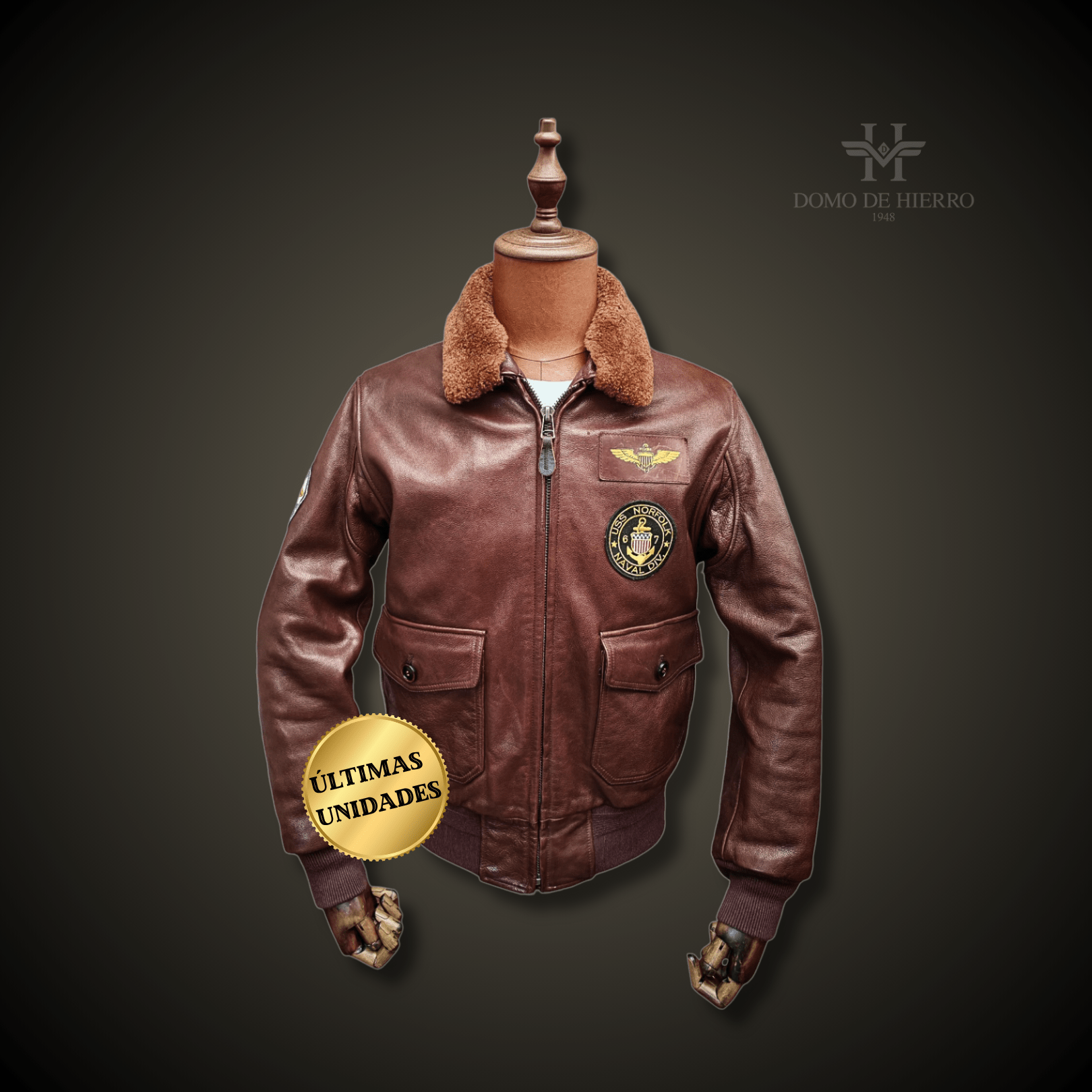 Chaqueta Aviador USN Virginia - DomodeHierro1948