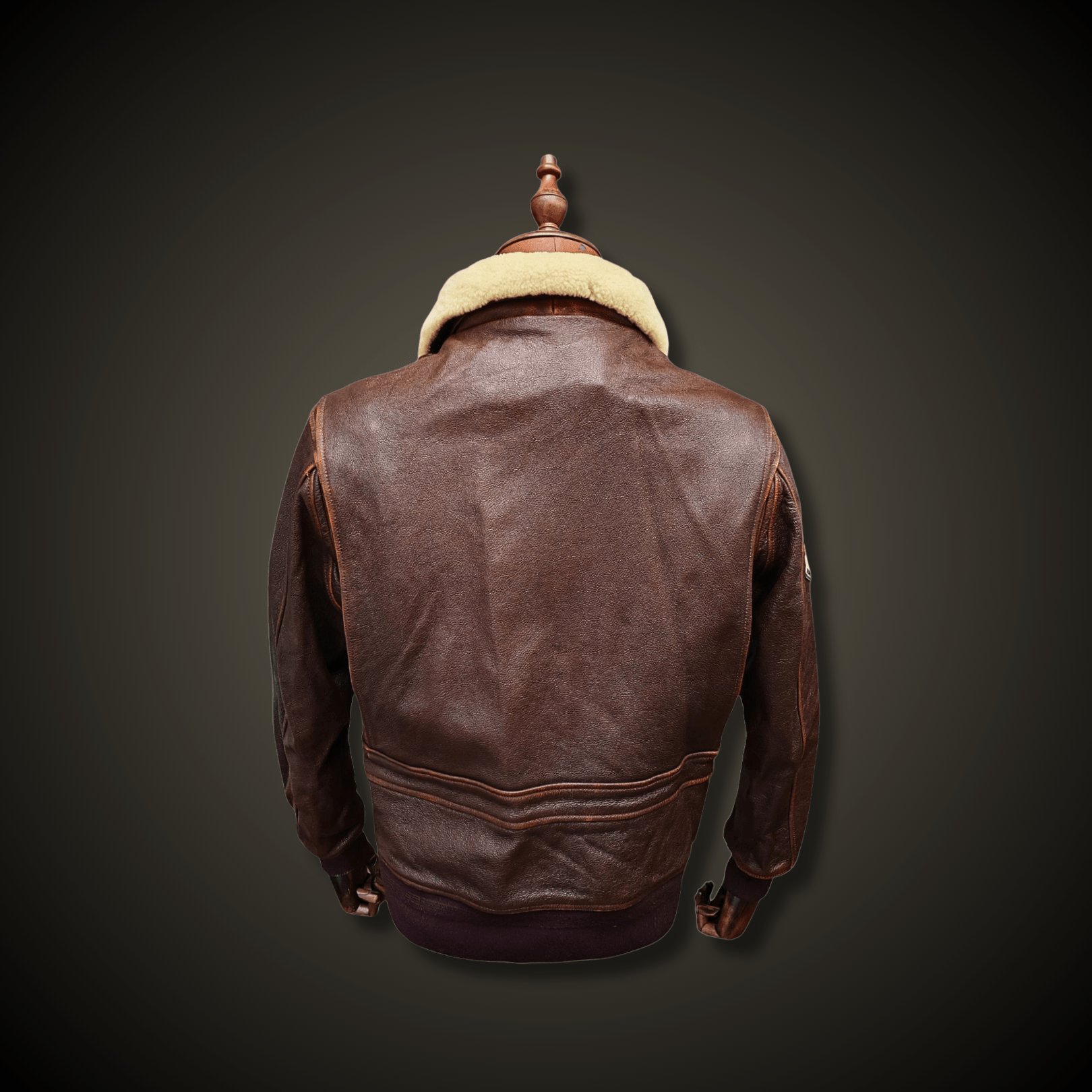 Chaqueta Aviador USN Virginia Desgaste vintage - DomodeHierro1948