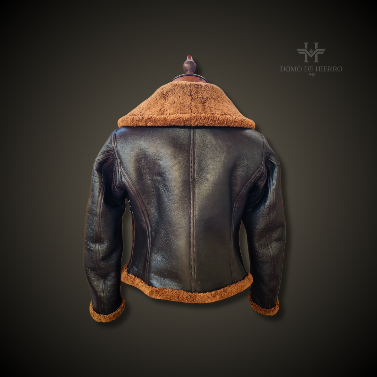 Chaqueta Aviadora de Borrego Mujer | Ladies RAF | Domo de Hierro