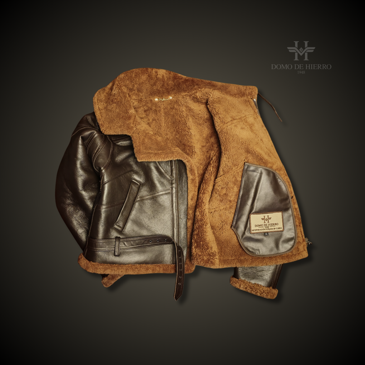 Chaqueta Aviadora de Borrego Mujer | Ladies RAF | Domo de Hierro