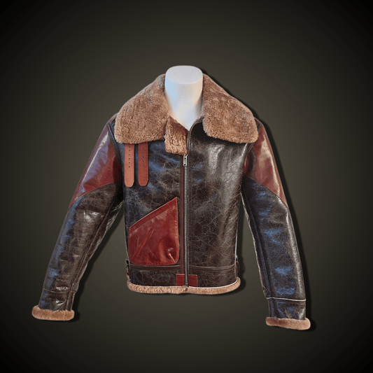 CHAQUETA BOMBER B3 USAAF CRAQUELADA - DomodeHierro1948