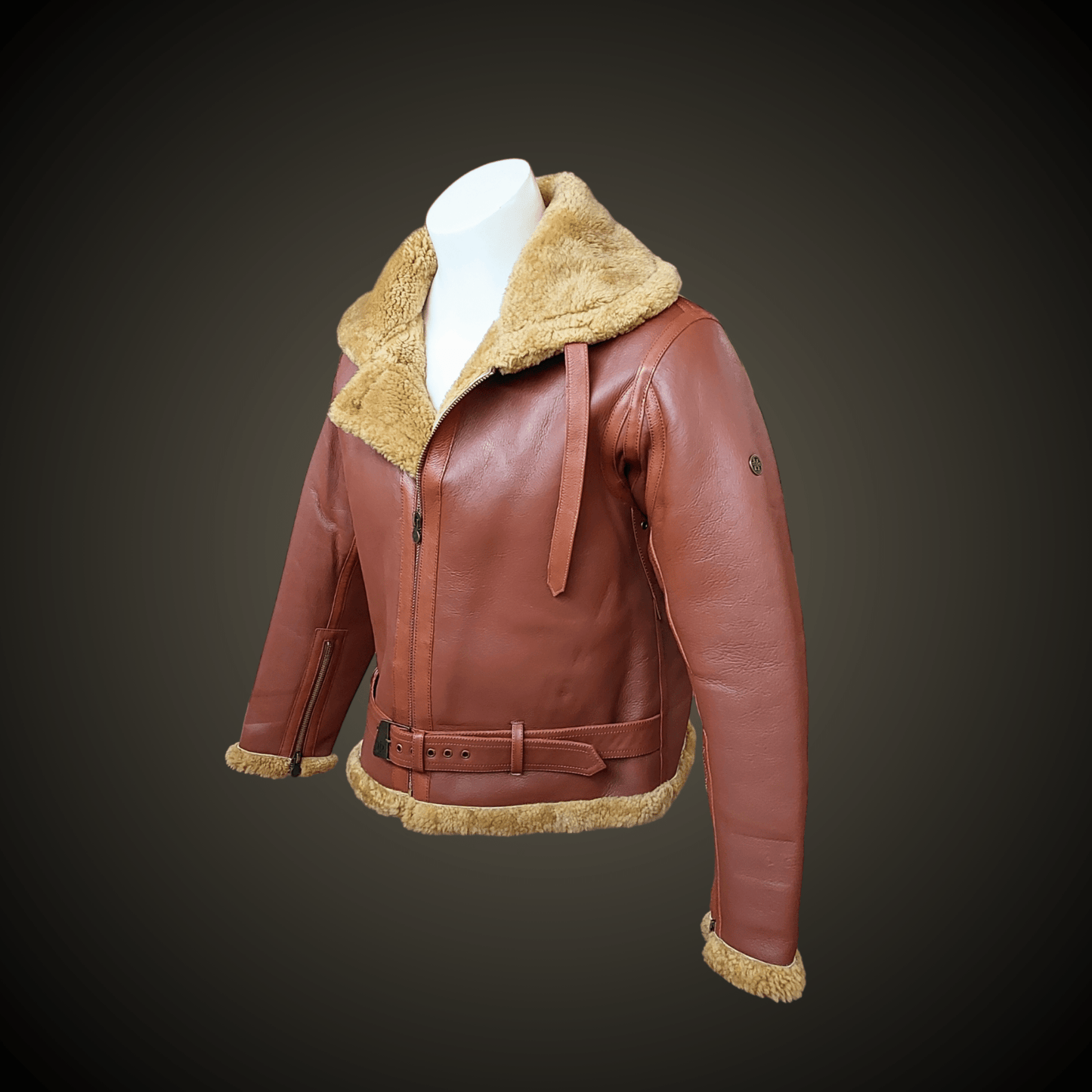 CHAQUETA PIEL DE OVEJA MERINO RAF IRVIN (Confección a pedido) - DomodeHierro1948