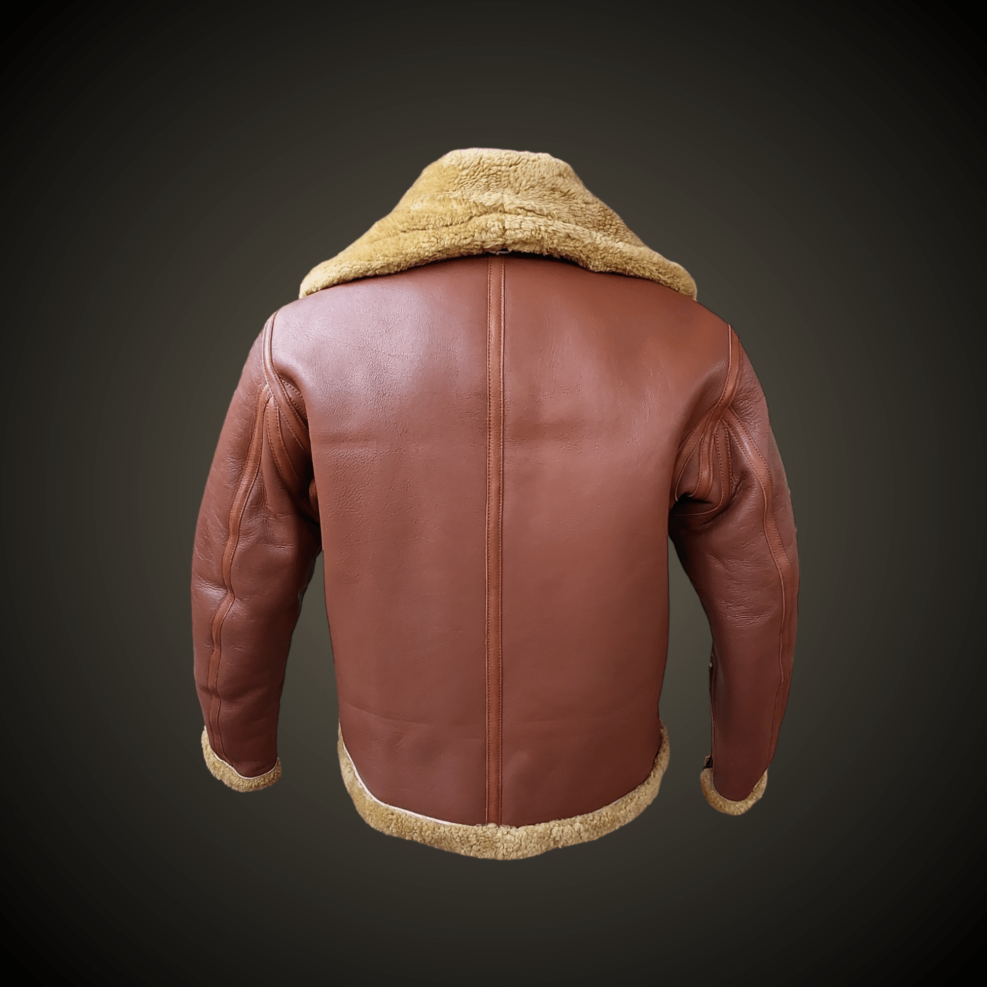 CHAQUETA PIEL DE OVEJA MERINO RAF IRVIN (Confección a pedido) - DomodeHierro1948