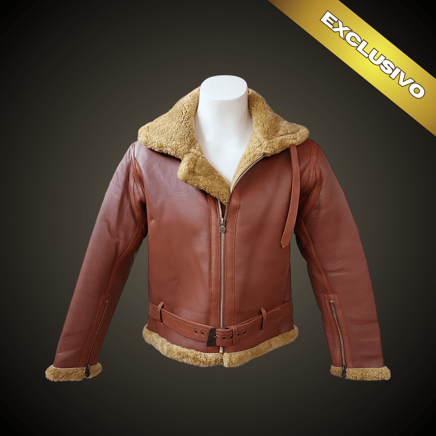 CHAQUETA PIEL DE OVEJA MERINO RAF IRVIN (Confección a pedido) - DomodeHierro1948