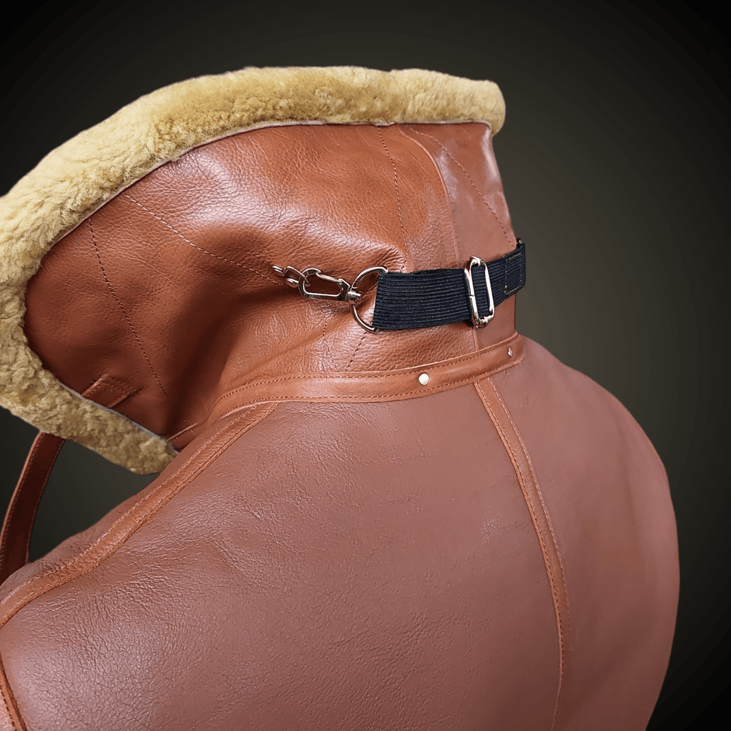 CHAQUETA PIEL DE OVEJA MERINO RAF IRVIN (Confección a pedido) - DomodeHierro1948