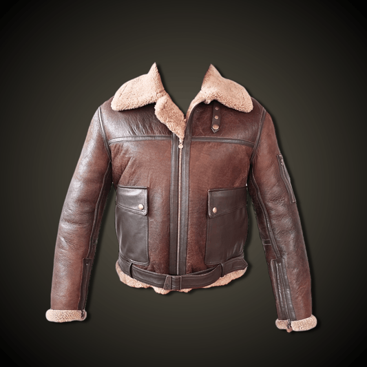 CHAQUETA PIEL DE OVEJA "PATTON VINTAGE" - DomodeHierro1948