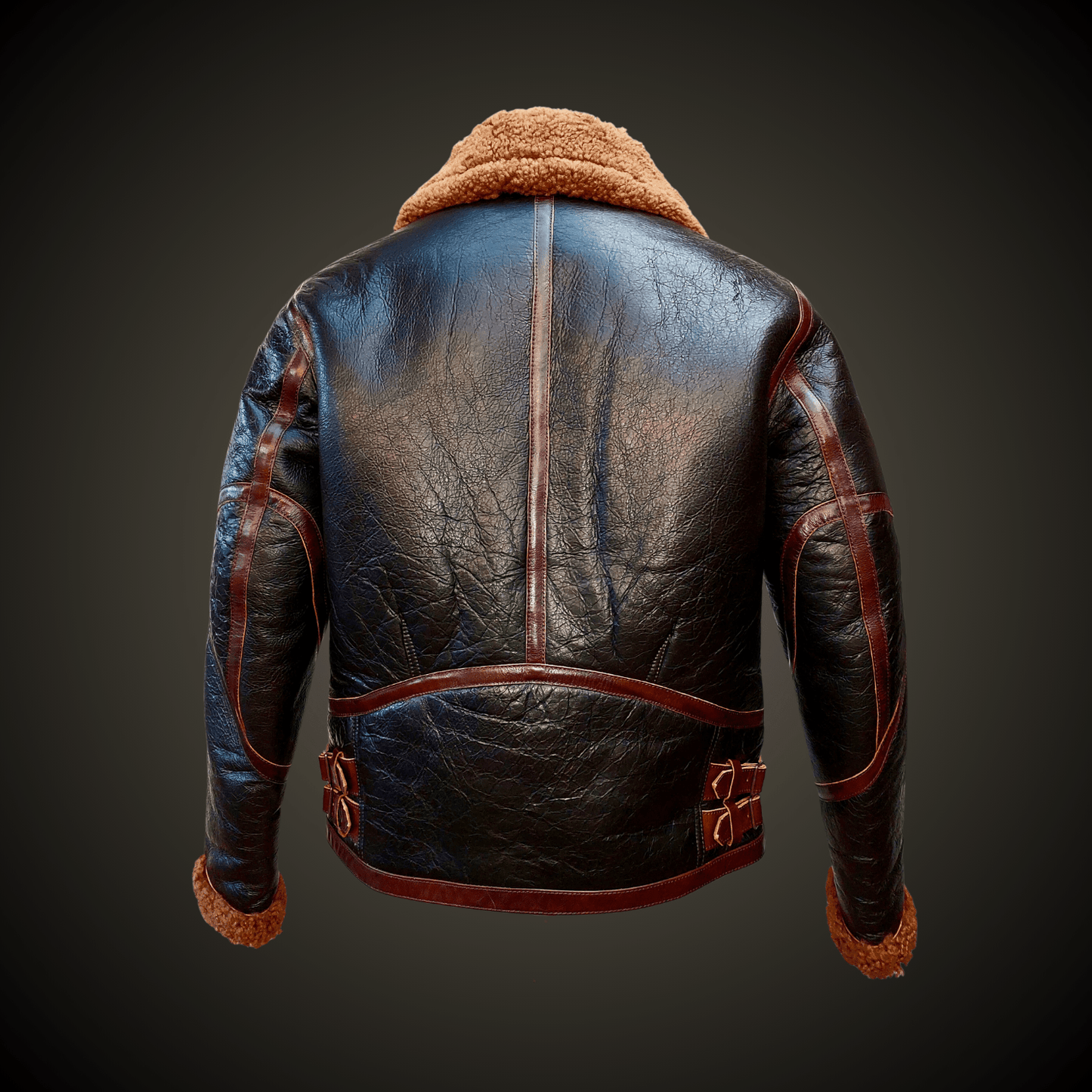 GAMULÁN PIEL DE OVEJA "MOTOBOMBER" - DomodeHierro1948