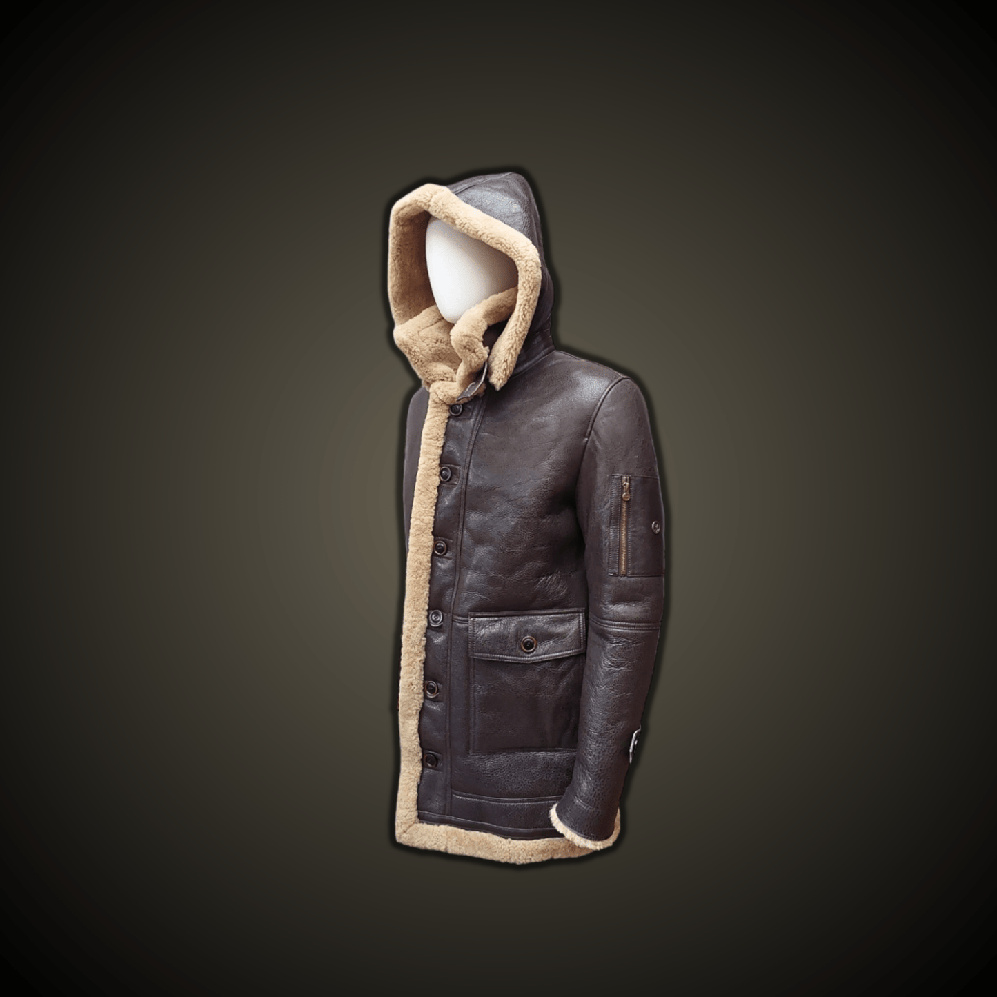 PARKA PIEL DE OVEJA TIPO B7 "CITIZEN" - DomodeHierro1948