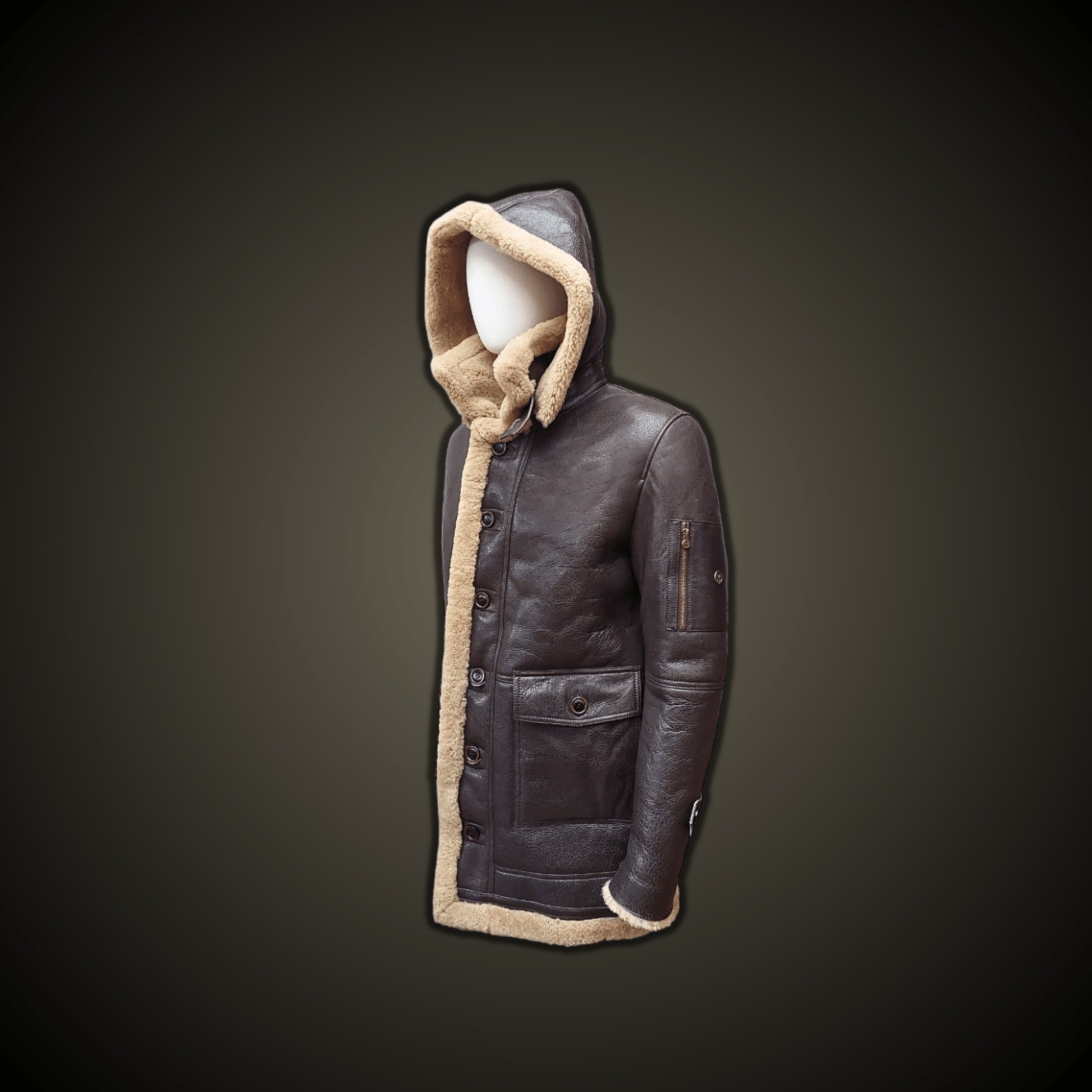 PARKA PIEL DE OVEJA TIPO B7 "CITIZEN" - DomodeHierro1948