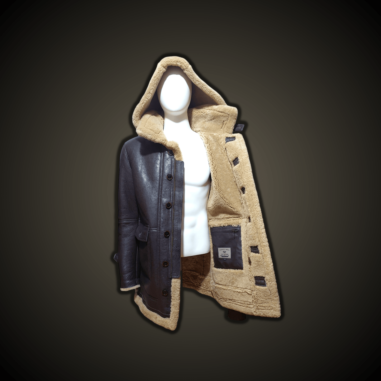 PARKA PIEL DE OVEJA TIPO B7 "CITIZEN" - DomodeHierro1948