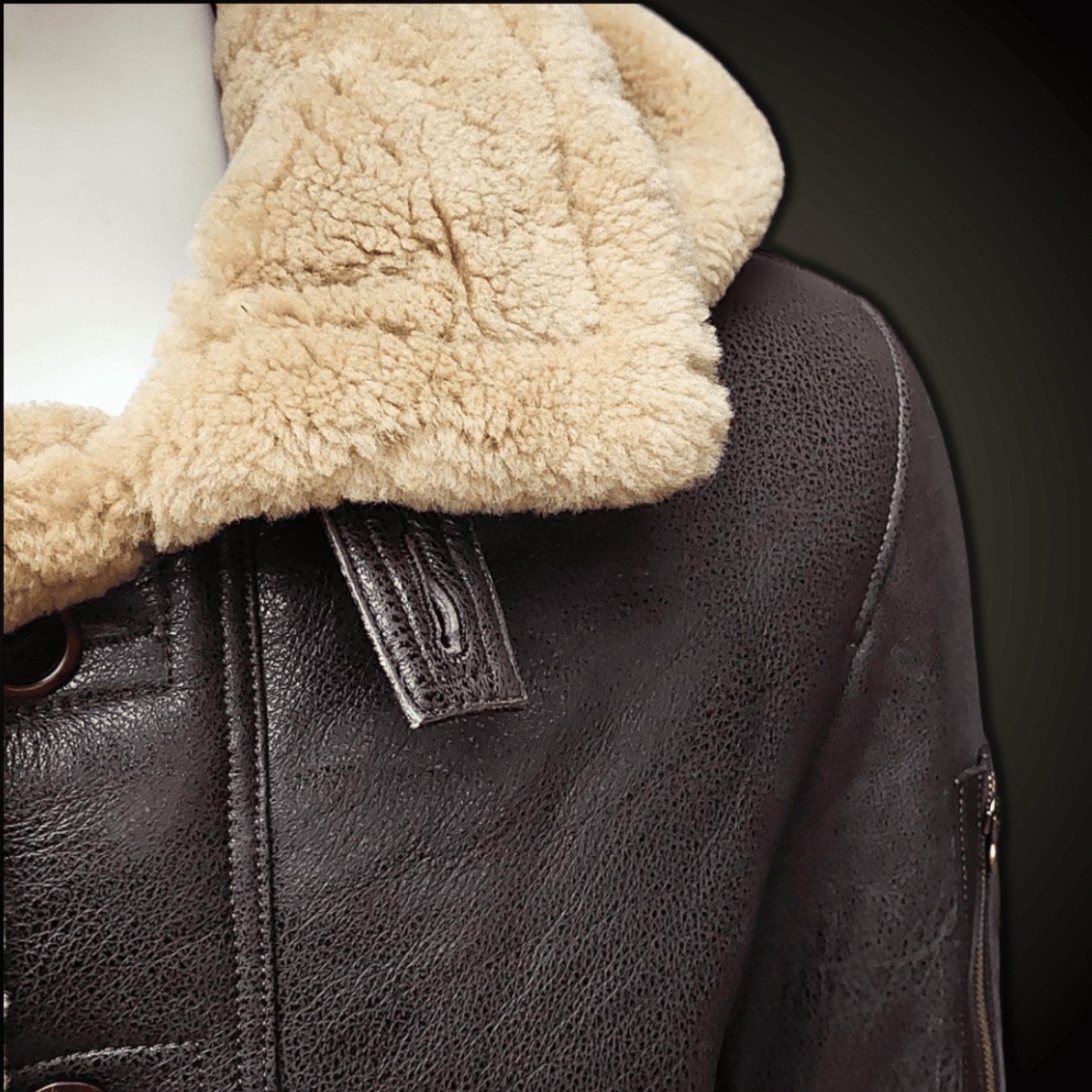 PARKA PIEL DE OVEJA TIPO B7 "CITIZEN" - DomodeHierro1948