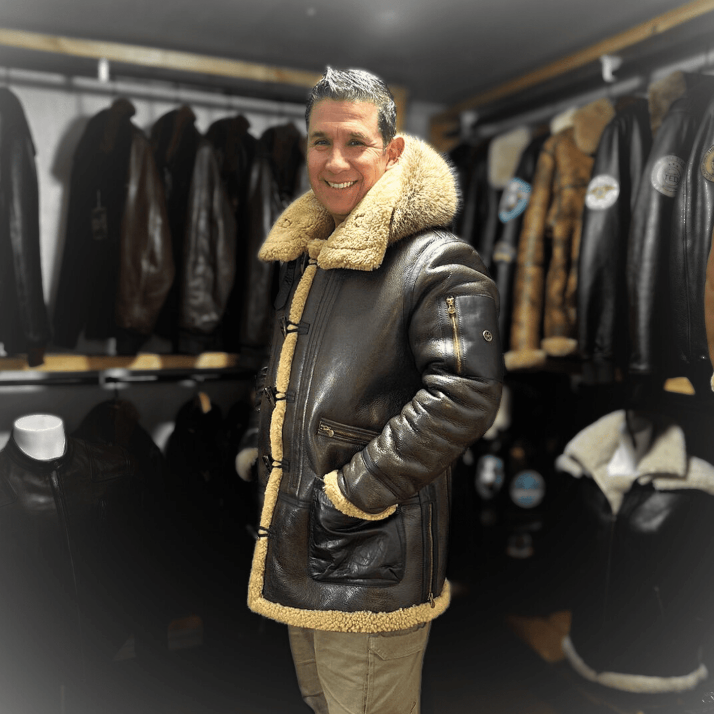 PARKA PIEL DE OVEJA TIPO B7 USAAF (Confección a Pedido) - DomodeHierro1948