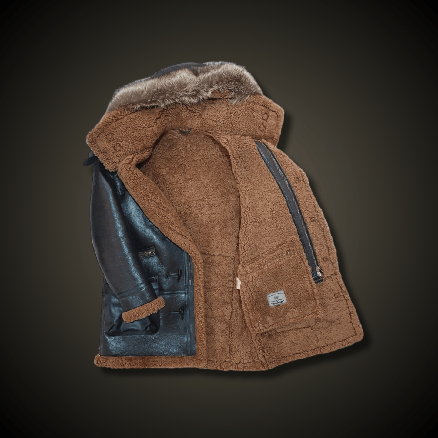 PARKA PIEL DE OVEJA TIPO B7 USAAF (Confección a Pedido) - DomodeHierro1948